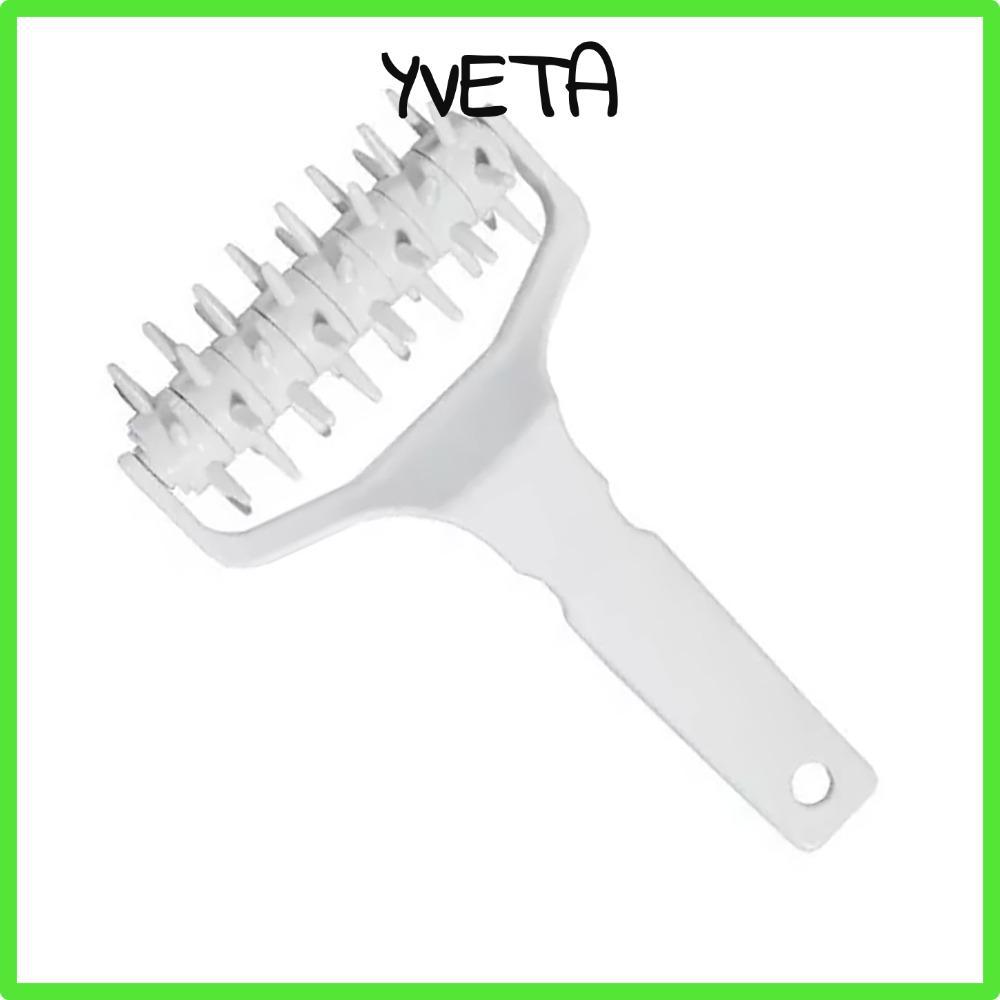 YVETA Pizza Dough Docker, PP Cán Pin Bột Docker Roller, Bền Tiết Kiệm Nhân Công Ngăn Ngừa Vỉ Bánh Ng