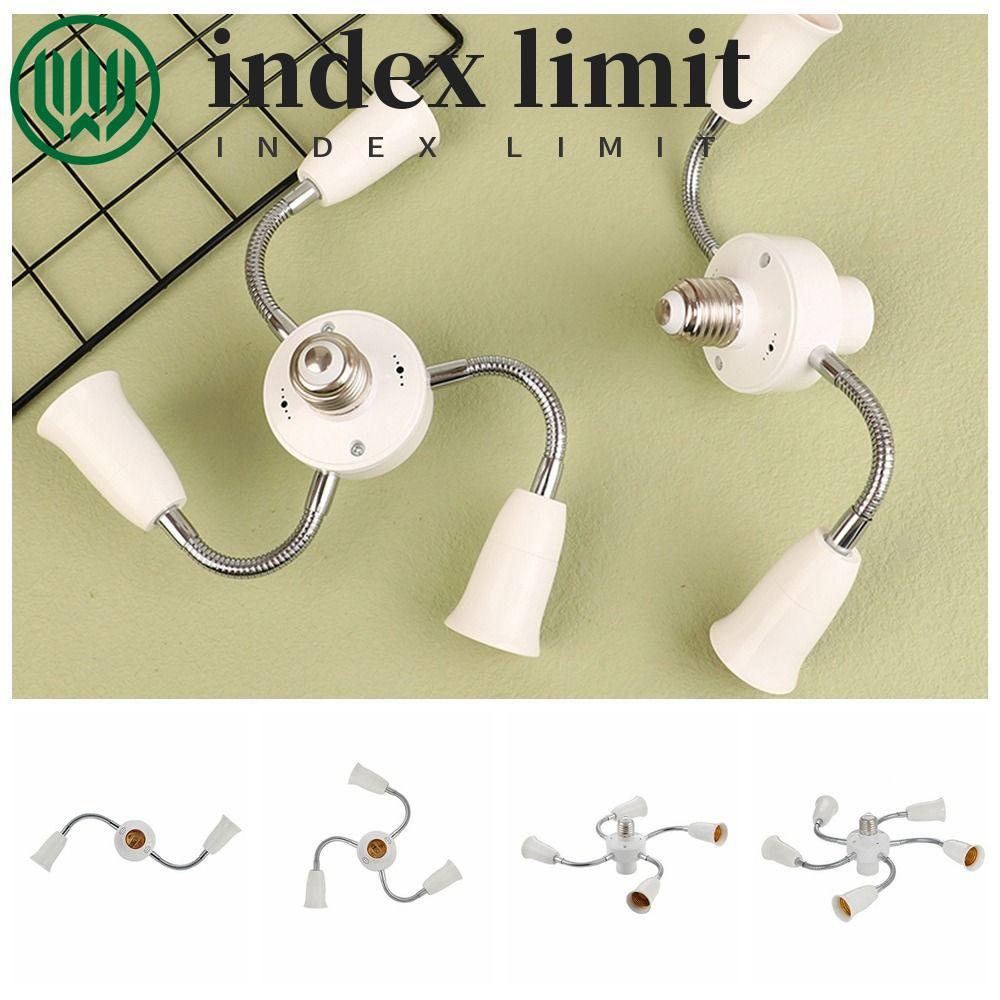 Bộ chia ổ cắm đèn INDEX LIMIT E27, Bộ chuyển đổi bóng đèn Bộ chuyển đổi giá đỡ đèn E27 linh hoạt, E2