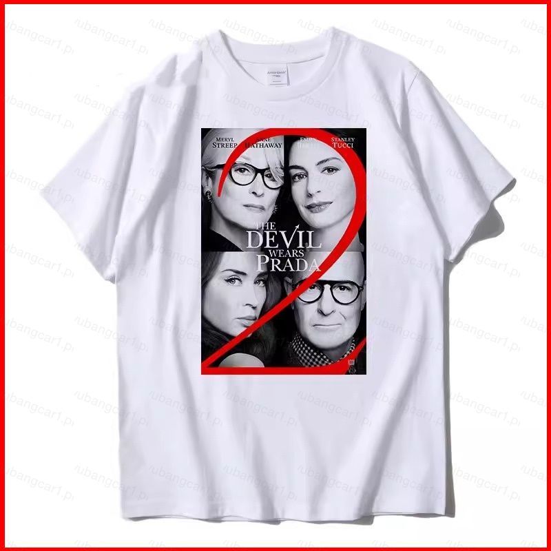 Áo Thun BY1 The Devil Wears Prada - Bông 220g, Phong Cách Anne Hathaway