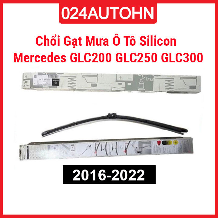 Bộ 2 Chổi Gạt Mưa Ô Tô Silicon Theo Xe Mercedes GLC200 GLC250 GLC300 GLC 200 250 300 2016-2022