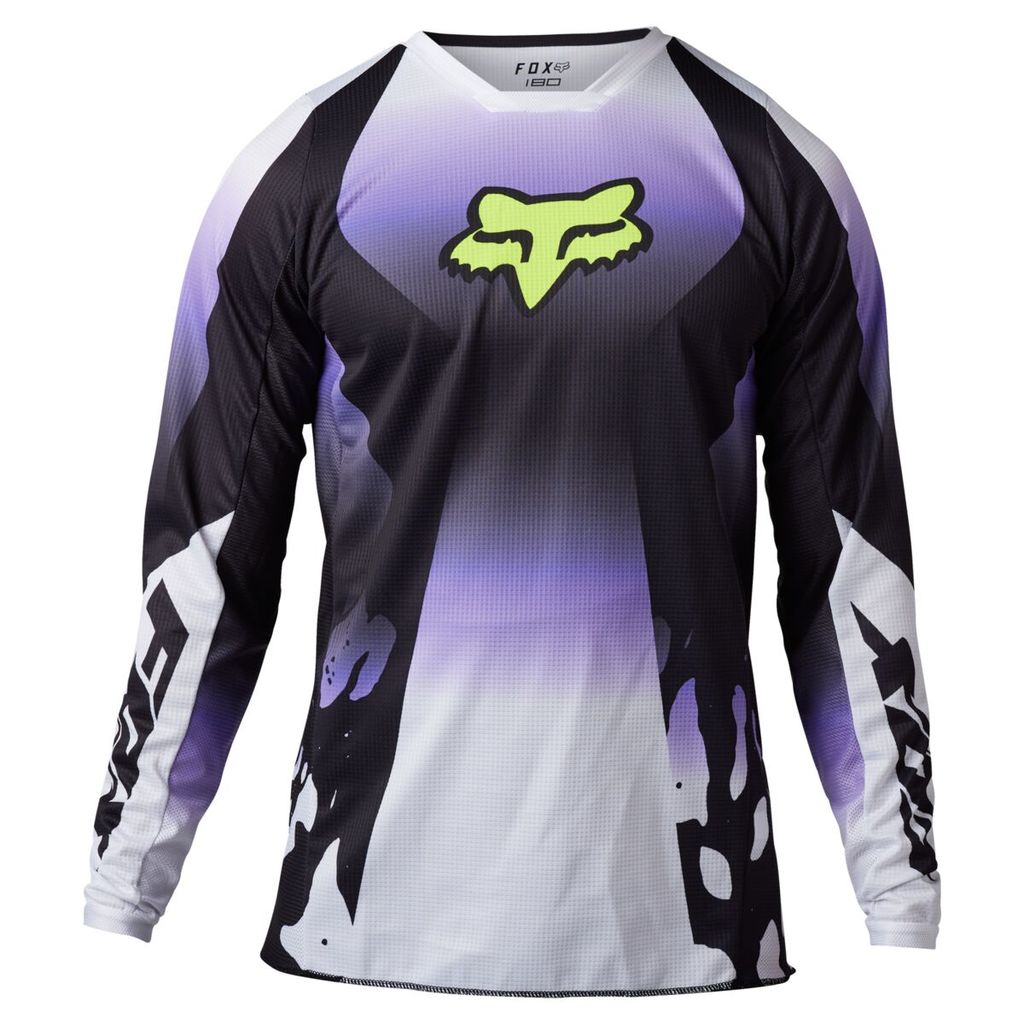 Áo khoác motocross Fox Racing Morphic thoáng khí, phù hợp đi xe đạp địa hình và xuống dốc