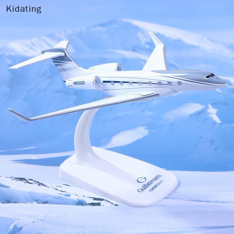 Kidating 1 Chiếc Gulfstream G650 Máy Bay Diecast Tỉ Lệ 1 / 200 Máy Bay Mô Hình Máy Bay G650ER Máy Ba