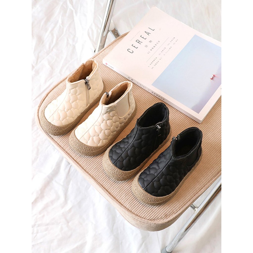 bốt lông cho bé gái bốt cho bé gái Bốt đi tuyết cho bé gái mẫu hot trên mạng bốt bông giữ ấm lót nhu