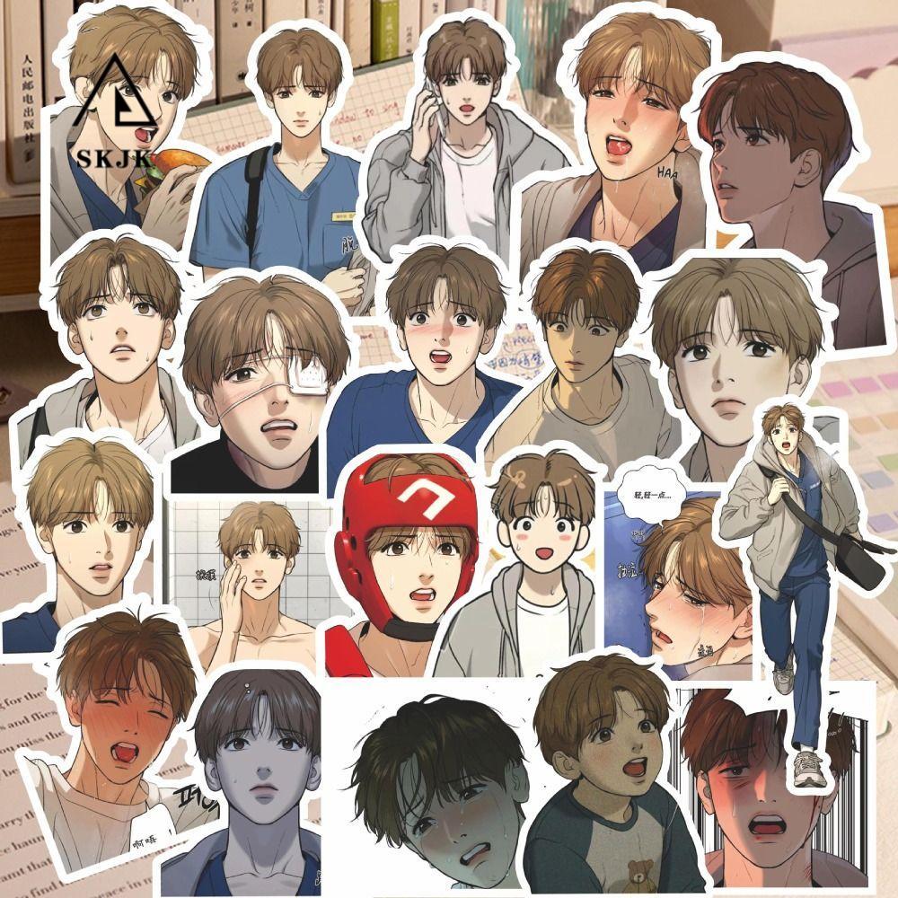 SKJK Hàn Quốc BL Manwha Jinx Sticker, Hàn Quốc BL Manwha Kim Dan Joo Jaekyung Manga Dán, Manga Hàng 