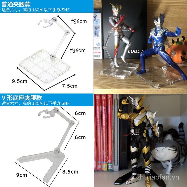 HG RG Gundam Model SD Machine Girl robot Soul Universal Bracket shf Ultraman Model Kamen Rider Brack
