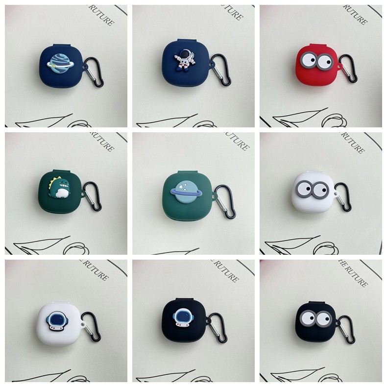 Dành Cho Baseus WM02 Ốp Lưng WM01 / WM02 + Vỏ Tai Nghe Silicon Hoạt Hình Hộp Sạc Cho Baseus WM01 bìa