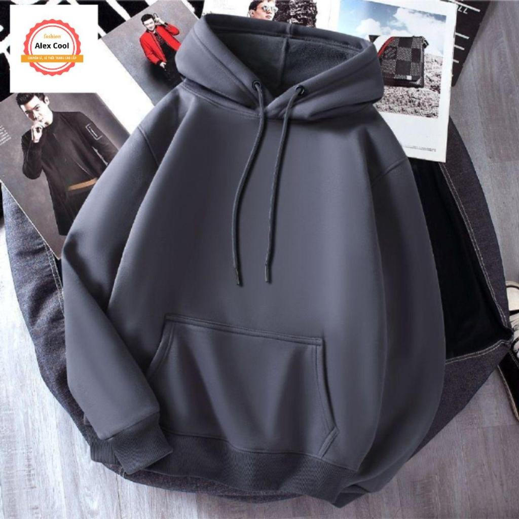 Hoodie, hoodie jacket for men and women made of thick fleece with a wide form and hood at a cheap pr
