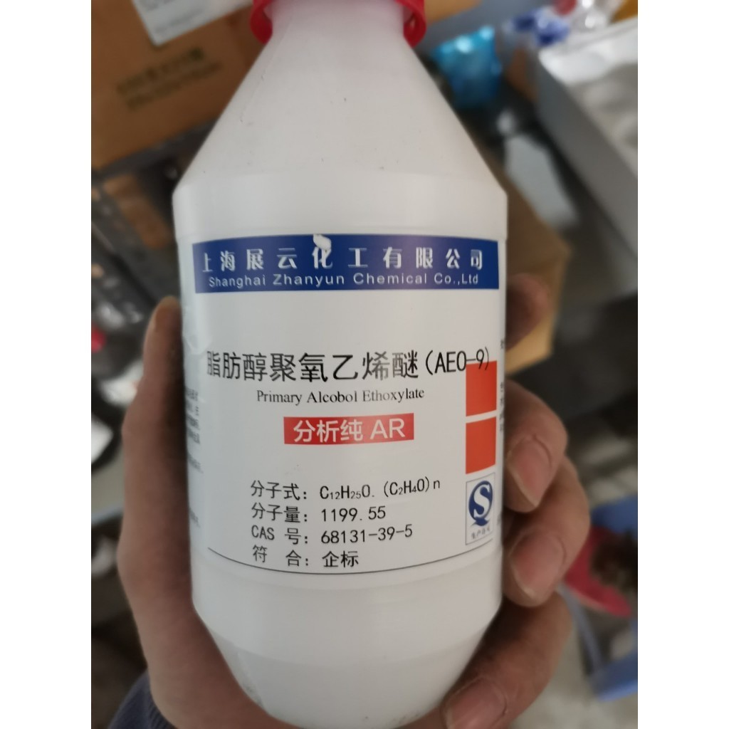 Chất Alcohol ethoxylate CAS 68131-39-5 AEO-9 AEO lọ 500g HCPTN