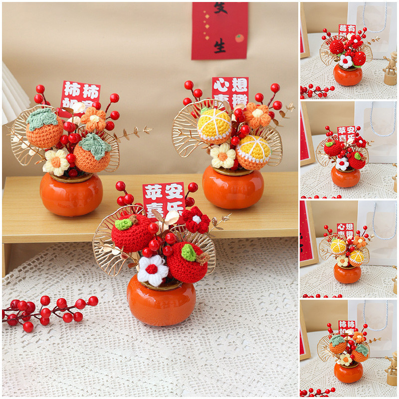 Đồ Trang Trí Móc Phúc Lộc Tết 2026, Phụ Kiện Chụp Ảnh Sáng Tạo Tết, Trang Trí Bàn Tết Nguyên Đán, Đồ