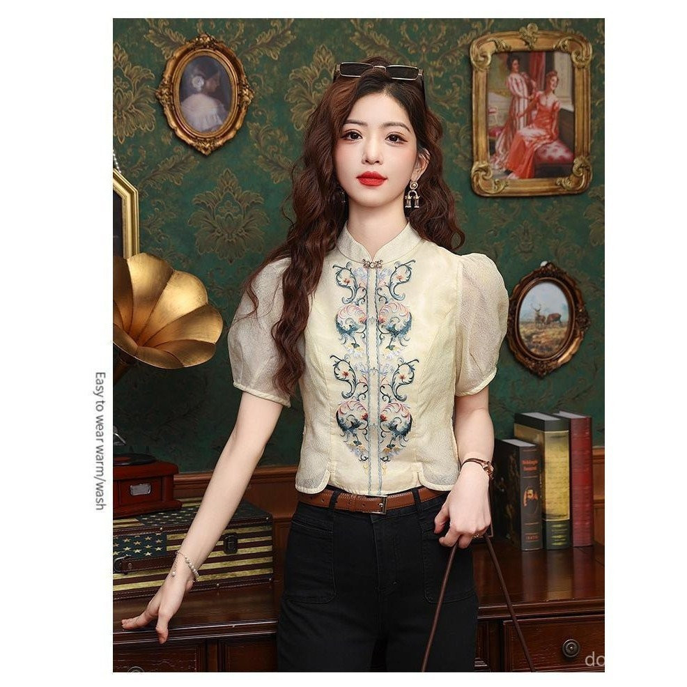 Váy Filipiniana Modern Barong Thêu Voan Cho Nữ Với Bolero