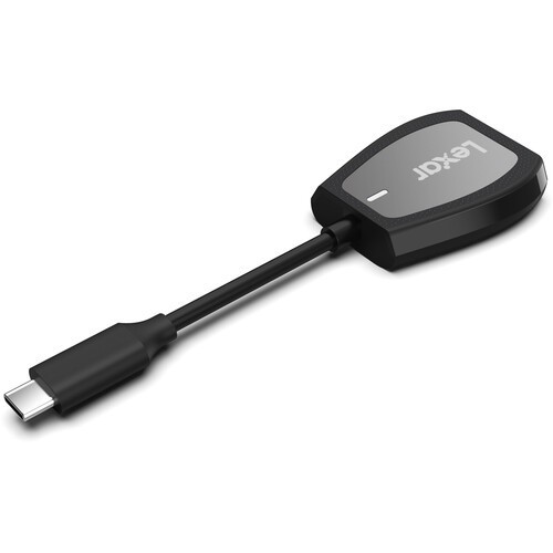 Đầu đọc thẻ Lexar Professional Dual-Slot SD/microSD USB 3.2 Type-C (LRW470U-RNHNG) – Chính Hãng