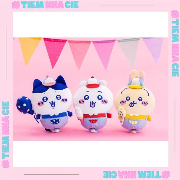 [Tiệm nhà Cie] [SẴN] GẤU BÔNG CHIIKAWA Exciting Amusement Park size S