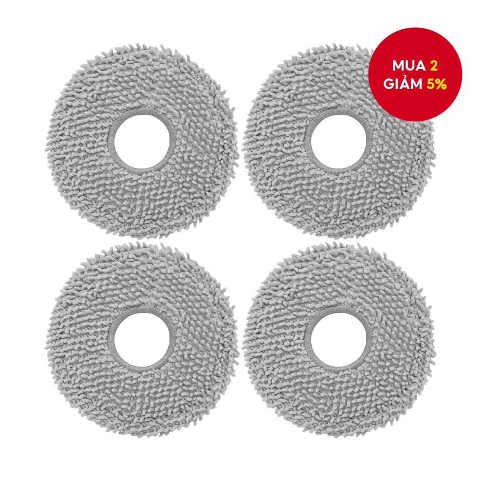 10 miếng lau cho ECOVACS DEEBOT X1 Omni/X1 Turbo/T20 Omni/T10 Omni/X2 Omni/T30S/N30 Pro Omni/N30 Omn