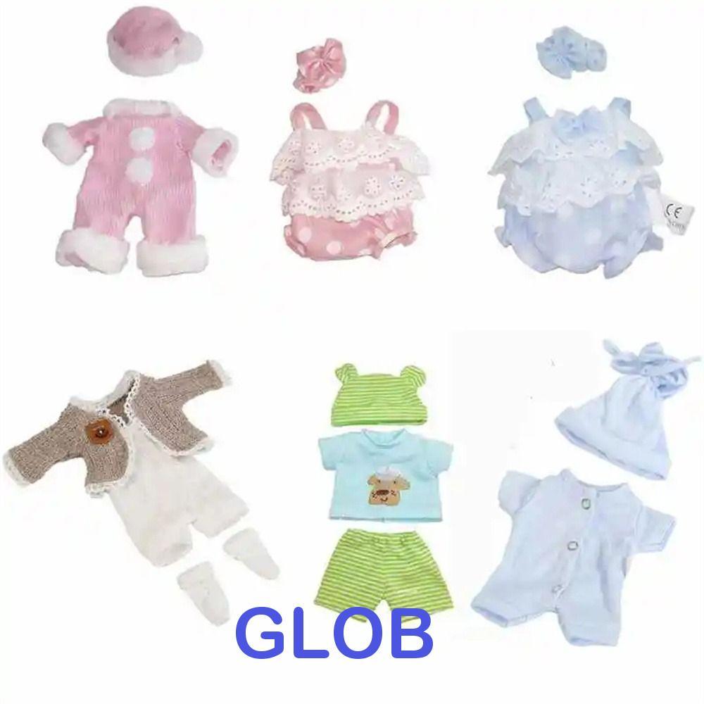 GLOB 30cm Váy Búp Bê, Trang Phục Áo liền quần Quần Áo Búp Bê, Phụ Kiện Búp Bê Bộ Đồ Ngủ Dễ Thương Th