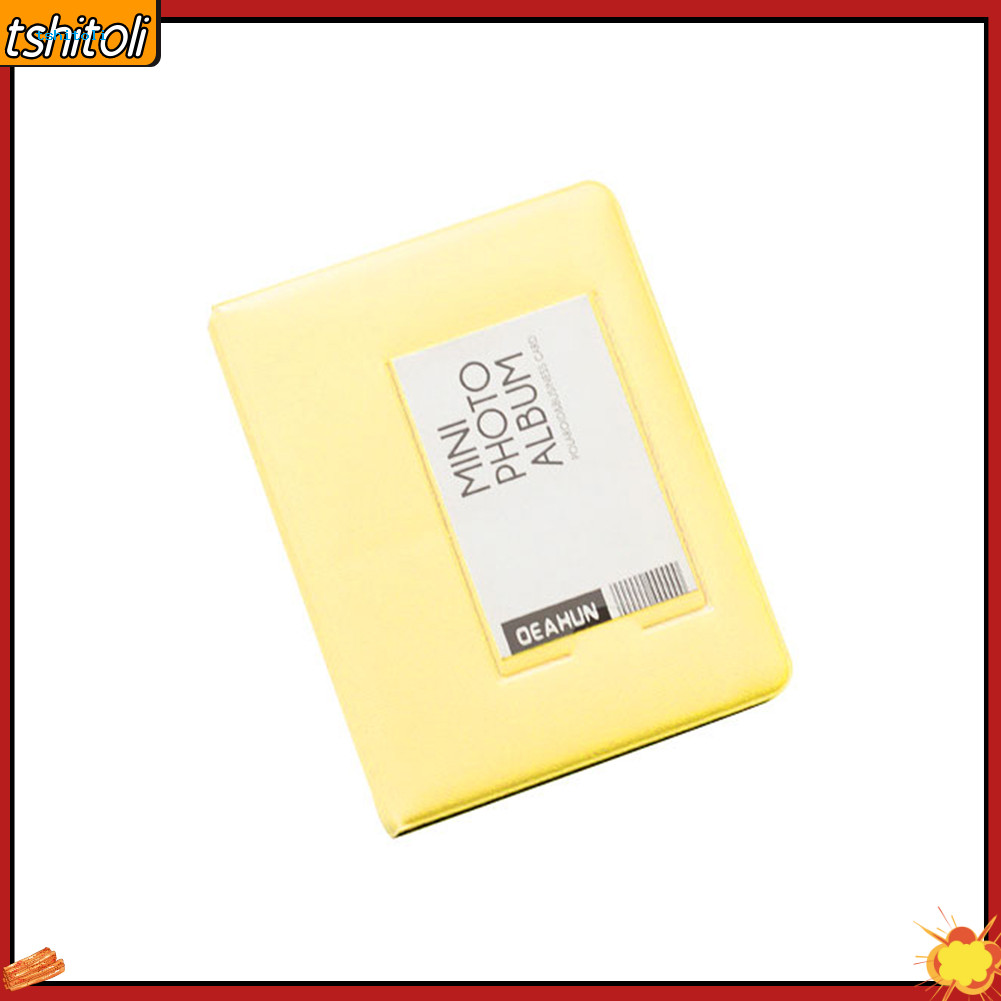 {tshitoli} Hộp đựng hình ảnh Album ảnh 64 / 32 túi cho Polaroid Instax Mini