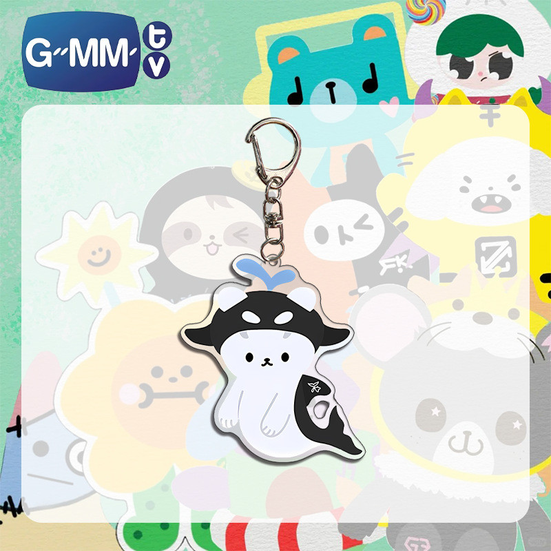 Thailand CP GMMQ Keychain GMMTV Cartoon Figure Bag Pendant Couple Jaidee YUZUMUMU PAODY JAIDEE Fans 