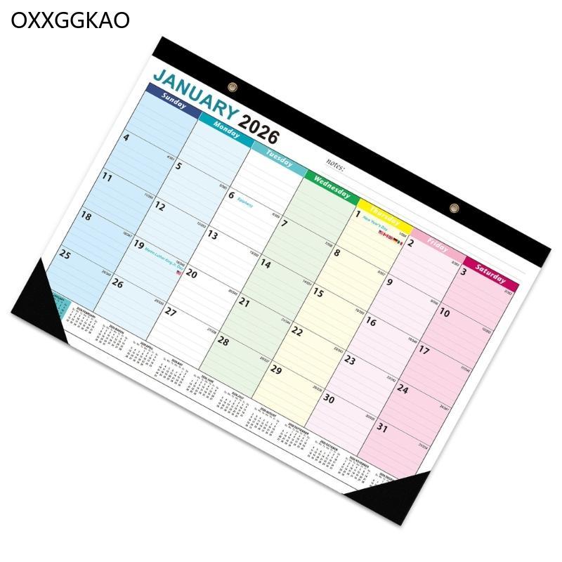 OXXGGKAO 2026-2027 Lịch treo tường Lịch hàng tháng Jan 2026 đến tháng 6 2027 cho gia đình
