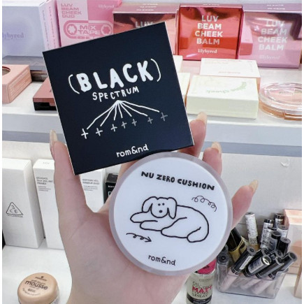 [Romand X Inapsquare] Phấn Nước Che Phủ Hàn Quốc Romand Nu Zero Cushion 15g Shiny.beauty