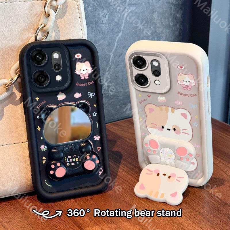 Dành Cho OPPO Reno 14 13 12 5G Ốp Lưng OPPO Reno 13F 12F 5G Ốp Lưng OPPO Reno 14 13 12 Pro 5G Mèo Nh