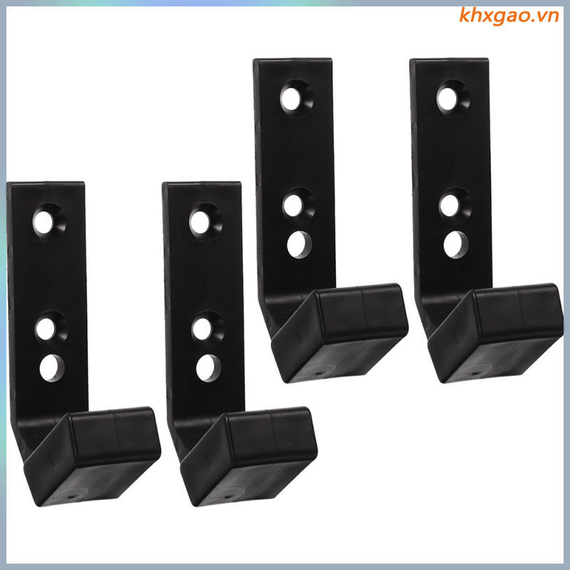 🧂 4Pcs Giá Treo Tạ Barbell Gắn Tường Cho Phòng Gym Gara Lưu Trữ Barbell Chuyên Nghiệp