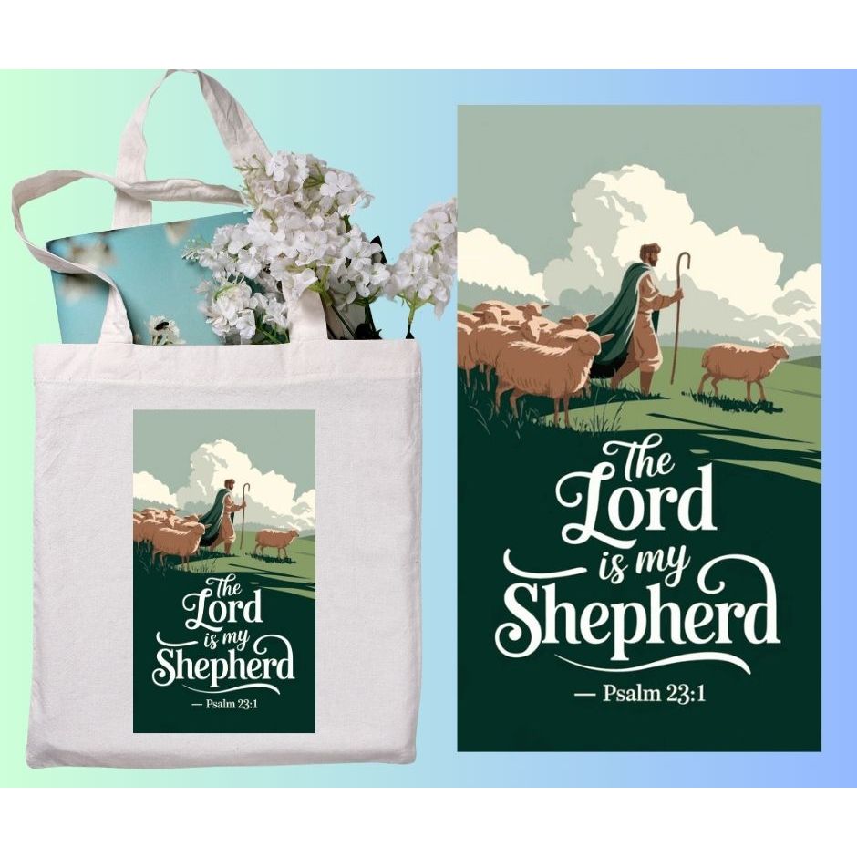 BIBLE VERSE V.12 AFFORDABLE, VÀ TÚI TOTE KATSA CHẤT LƯỢNG CAO BZTA