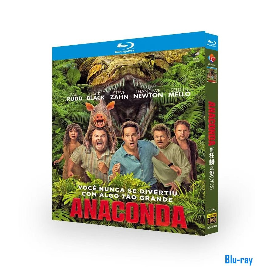 [THƯƠNG HIỆU MỚI SEALED] Phim Mỹ Anaconda Reboot / Anaconda (2026) 1 Đĩa Blu-ray Đóng Hộp