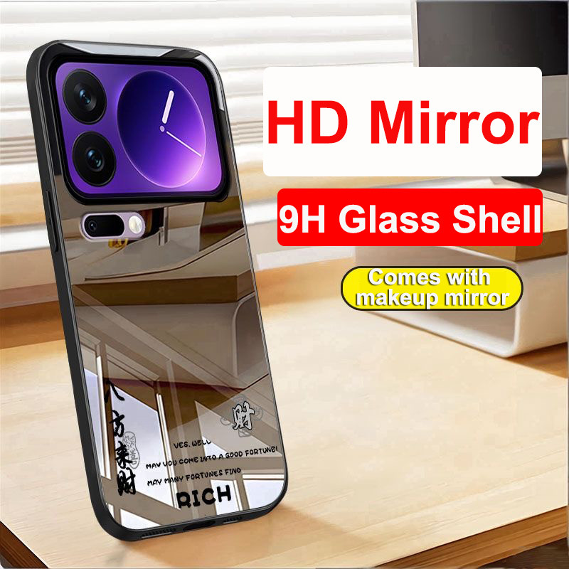 Dành Cho Xiaomi Mi 17 Pro Max Ốp Lưng Kính Cường Lực Cứng Ốp Lưng Cho Xiaomi Mi 17Pro Ốp lưng Cho Xi