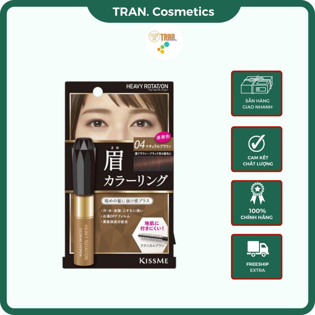 Mascara Chân Mày Kissme, Mascara Kissme Heavy Rotation Chống Trôi Mang Lại Đôi Chân Mày Dày Tự Nhiên