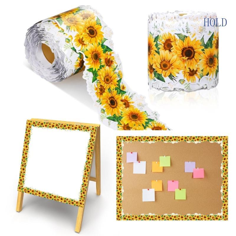 ACE 60 69ft Viền Viền Decals Dán Tường Cho Tiệc Trường Học Bản Tin Bảng Phấn Trang Trí Bảng Tin Viền