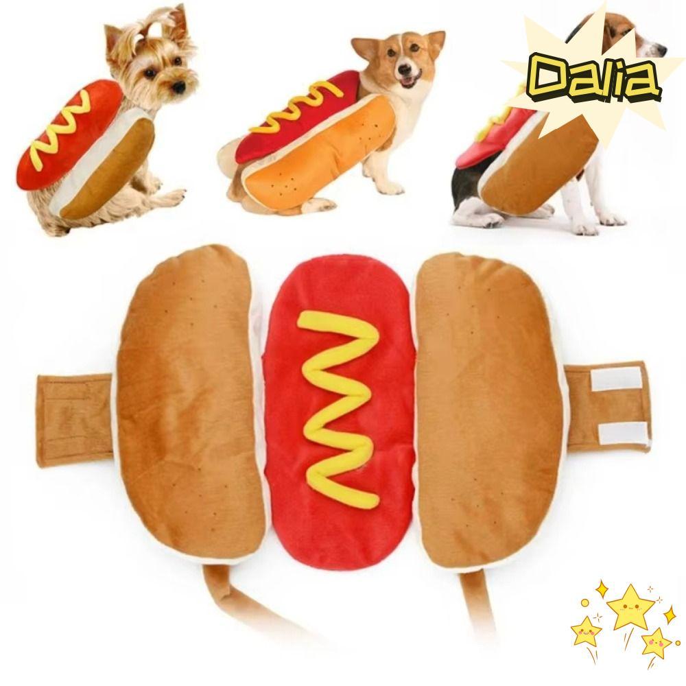 DALIA Trang phục cho chó, Xúc xích Dachshund Quần áo có thể điều chỉnh Trang phục thú cưng, Hallowee