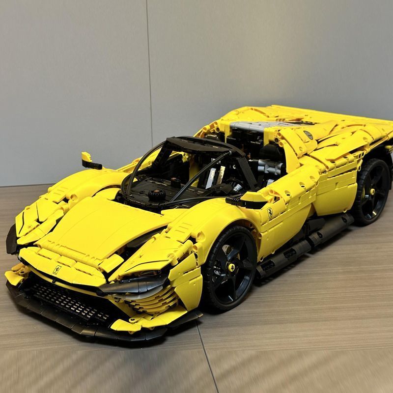 Lamborghini Black Samurai v12 Tương Thích Lego Khối Xây Dựng Lắp Ráp Đồ Chơi Giáo Dục Mô Hình Xe Thể