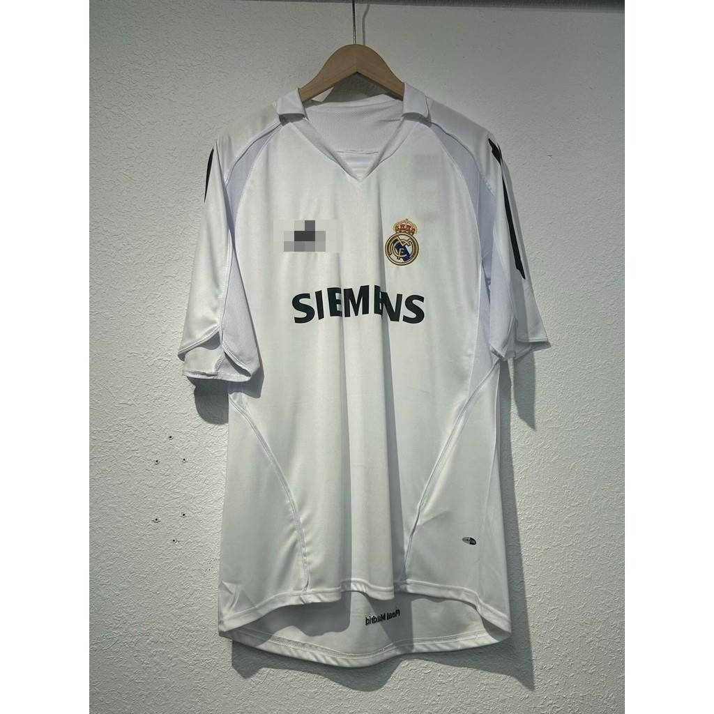 0506 Real Madrid Home Vintage Jersey Tay Ngắn Chất Lượng Cao Jersey