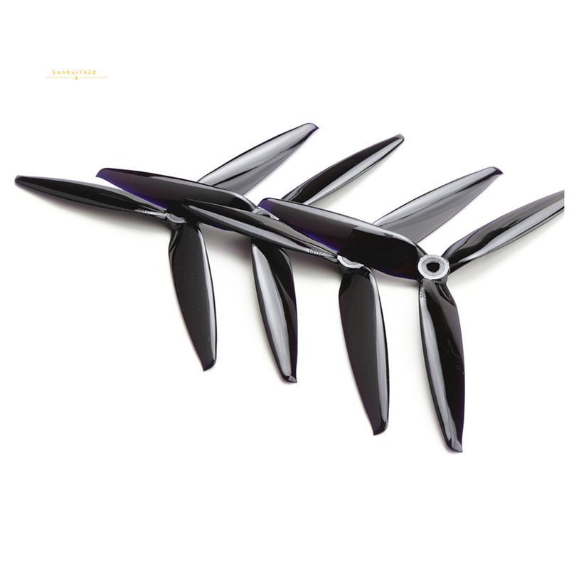10 Cặp Cánh Quạt 7Inch 7X4X3 3 Lưỡi CCW + CW Cánh Quạt PC Cho 7Inch 8 Inch FPV RC Drone A