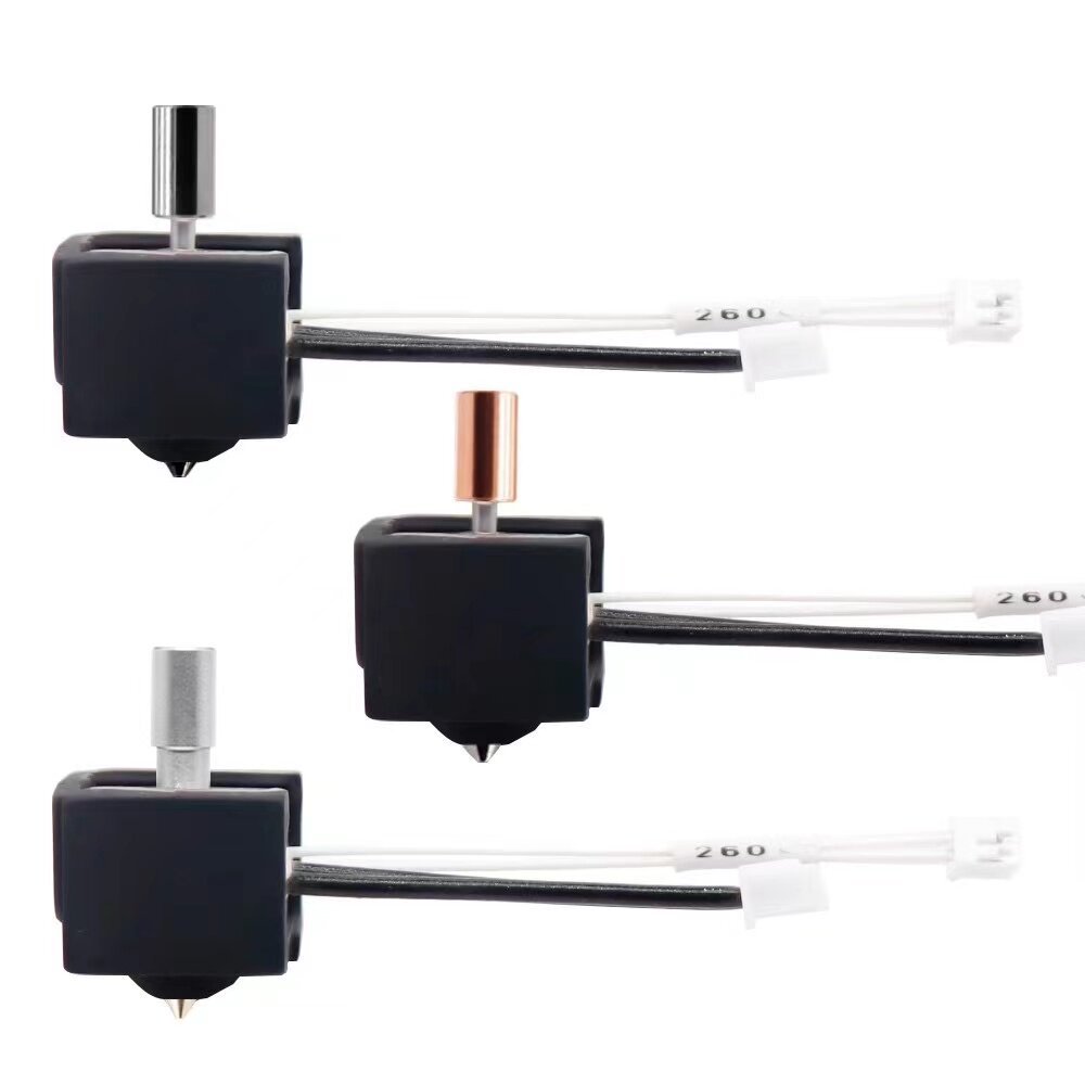 Sáng Tạo Ender-3V3 SE Đầu In Đồng Vòi Phun 0.4mm Thép Cứng Đùn Vòi Phun Hot End Kit