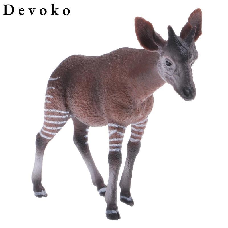 Nhân Vật Đồ Chơi Động Vật - Okapi - Đồ Chơi Cho Trẻ Em, Ủng Hộ Tiệc Sinh Nhật, Mô Hình Động Vật Giáo