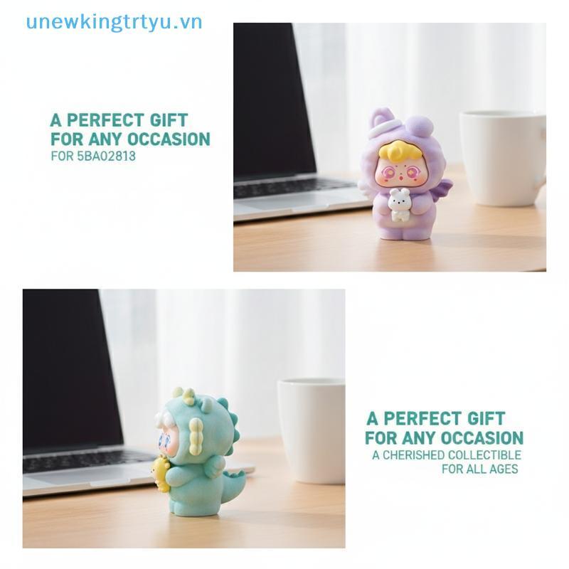 Unewtyu Sweet Angel Series Mini Fluffy Animal Blind Box Cuddly Collectible Nhân vật hành động để tra