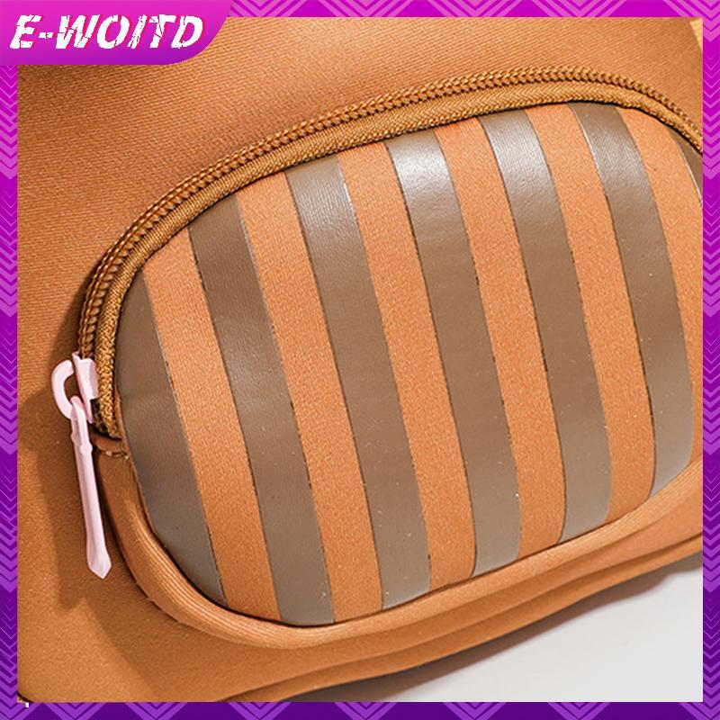 E-WOITD Ba Lô Trẻ Em Nấm Dễ Thương Mẫu Giáo Hoạt Hình Màu Hồng Mini Túi Du Lịch Schoolbag Quà Tặng M