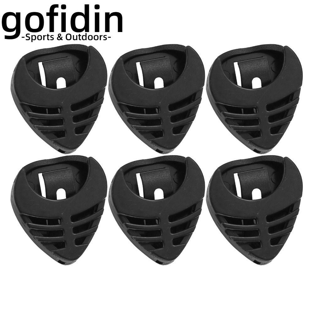 GOFIDIN 6 Chiếc Đàn Guitar Pick Holder, Stick-on Đen Stick-on Guitar Pick Holder, Stick-on Guitar Pi