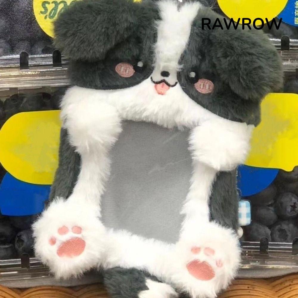 RAWROW Photocard, Sang Trọng Tai Thỏ / Border Collie Photo Card Holder, Phim Hoạt Hình Đa Năng Thẻ T