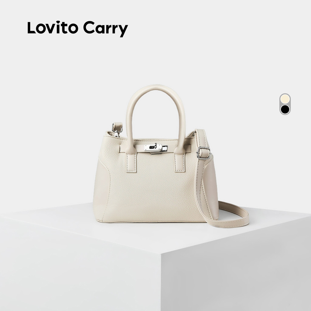 (Lovito Carry) Túi xách vai nhỏ chất liệu cao cấp dành cho nữ tính casual LR16E125