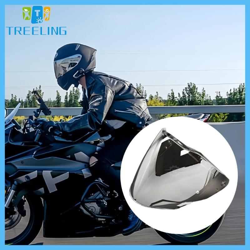 Mũ bảo hiểm xe máy Treeling Ống kính chống va đập Độ rõ nét UV400 Bảo vệ cho OF618
