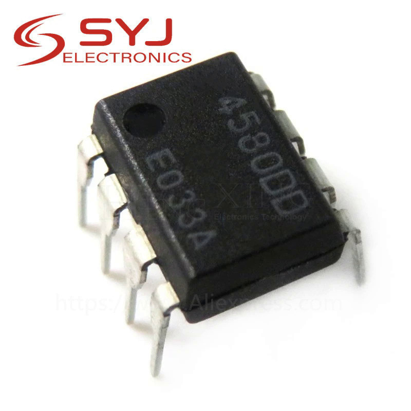 10 Cái / lốc NJM4580D NJM4580 DIP-8 Còn Hàng
