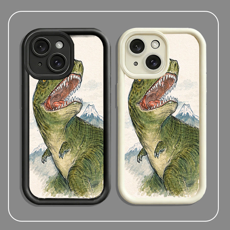 Ốp Lưng iPhone TRex Hung Dữ,Bảo Vệ Toàn Diện  iP 11/12/13/14/15/16/17/Pro/Max/Mini/Plus