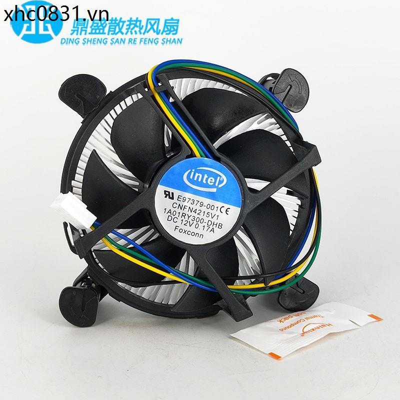 Quạt làm mát CPU Intel Intel Intel E97379-001 1155 / 1150 / 1156 Bốn cánh 0.17A