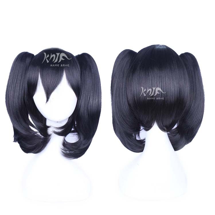 Tóc giả anime Yazawa Nicole màu đen hổ giáp, dễ tháo lắp - Perfect cho cosplay