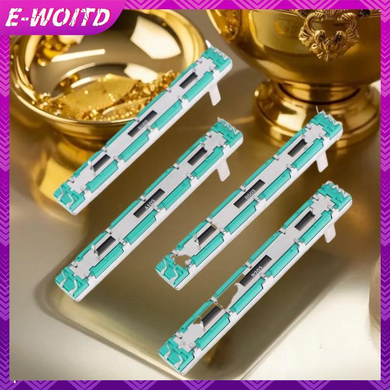 E-WOITD Slide Potentiometer Double Linear 10K Potentiometer Điện trở B103 10K Ohm E-WOITD