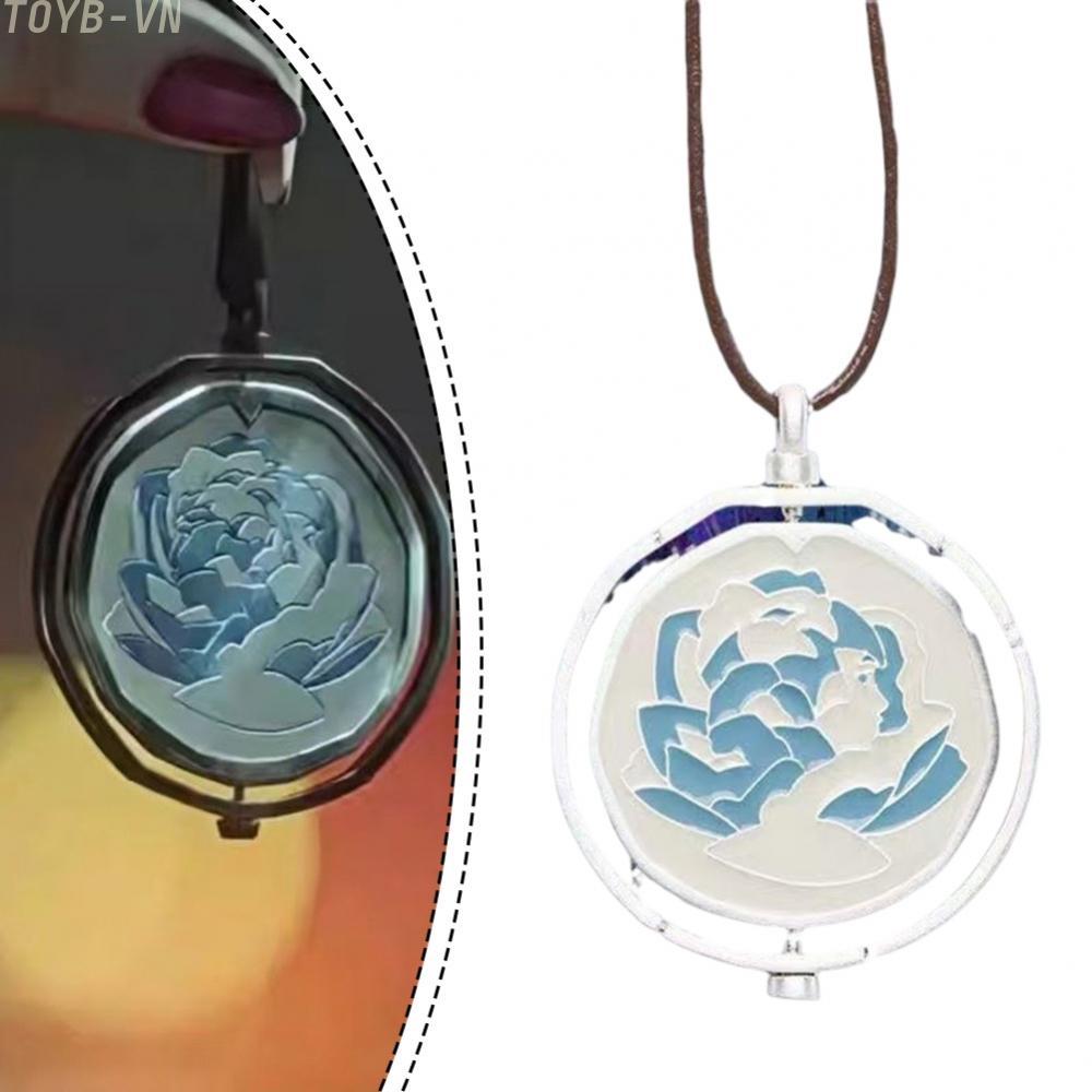 【TOYBOX】League of Legends Arcane Season 2 Copper Rotating Necklace with Jinx Ekko Design