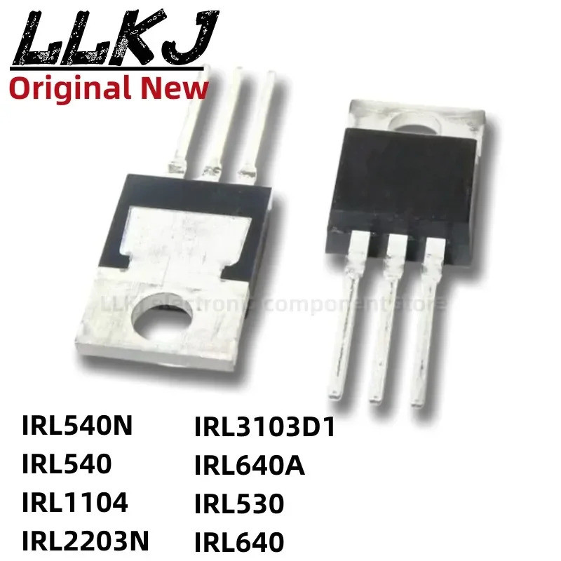 5 chiếc IRL540N IRL540 IRL1104 IRL2203N IRL3103D1 IRL640A IRL530 IRL640 TO-220 Hiệu ứng trường Trans