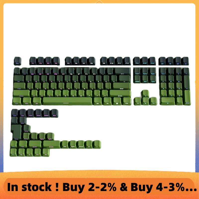 PBT Double Shot Keycaps Sidelit Light Backlit Cherry Profile Double Shot Side Print cho bàn phím cơ 