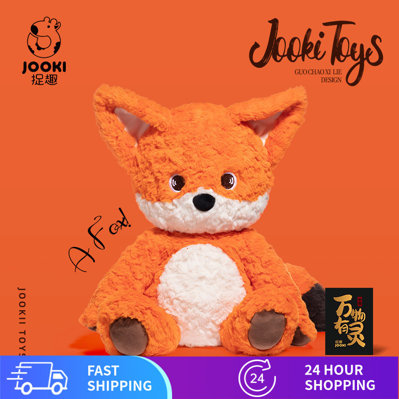 JOOKI Chính Hãng Hợp Thời Trang Series Red Fox Sang Trọng Đồ Chơi Sự Kiện Quà Tặng Búp Bê Cáo Tím
